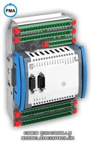 PMA KS816 �ok kanall� s�cakl�k kontrol�r